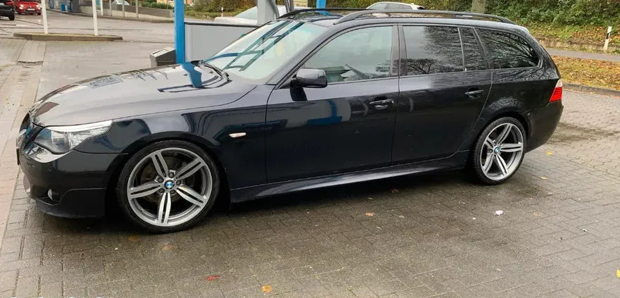 bmw łódzkie BMW Seria 5 cena 33900 przebieg: 245000, rok produkcji 2008 z Poznań